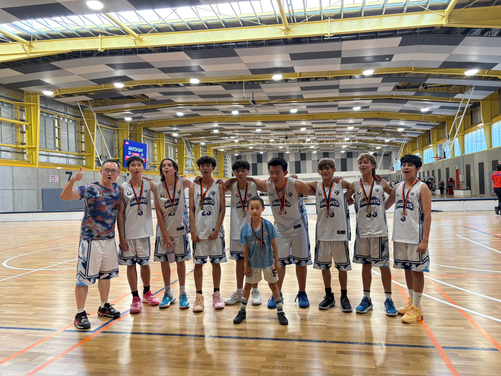 U16 Warriors Crowns Division Title